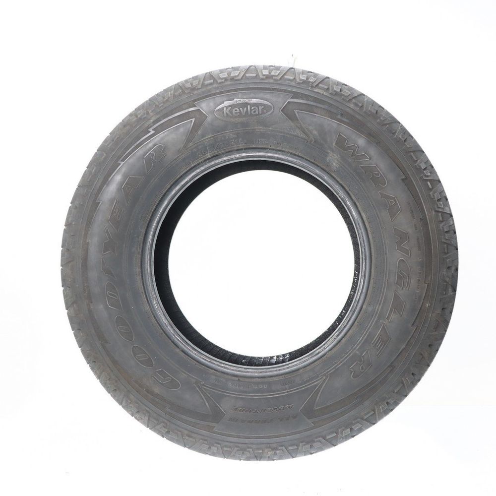 Set of (2) Used 265/70R16 Goodyear Wrangler All-Terrain Adventure Kevlar 112T - 6.5-7.5/32 - Image 3