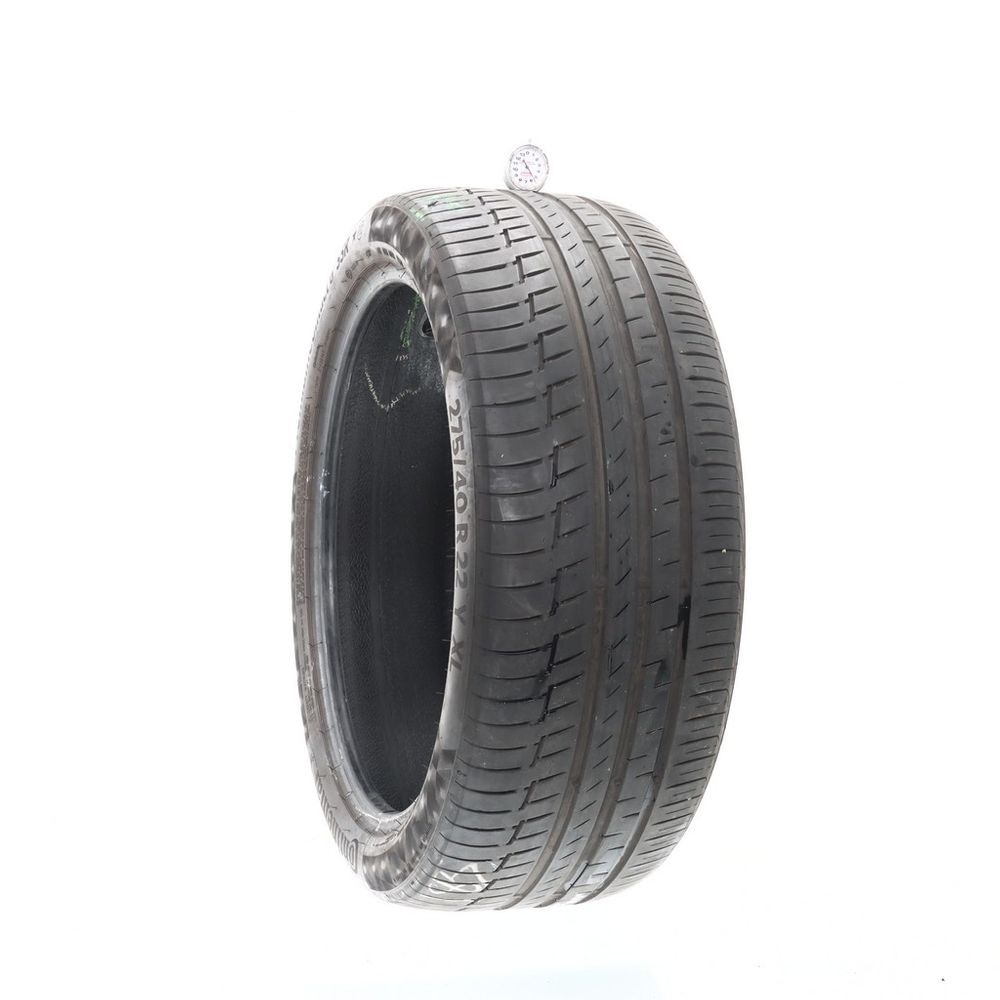 Set of (4) Used 275/40R22 Continental PremiumContact 6 SSR 107Y - 5-5.5/32 - Image 4