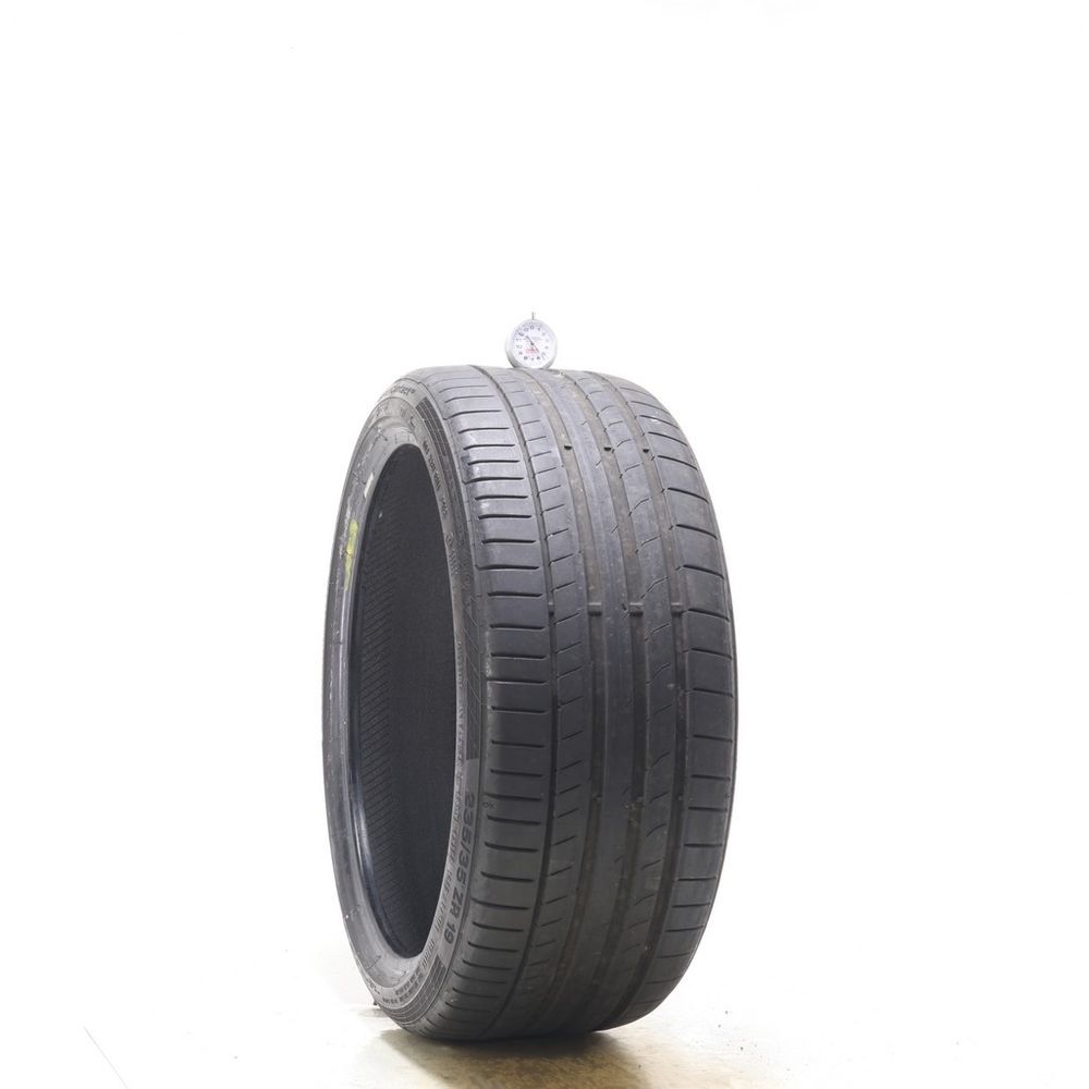 Used 235/35ZR19 Continental ContiSportContact 5P R01 91Y - 5.5/32 - Image 1