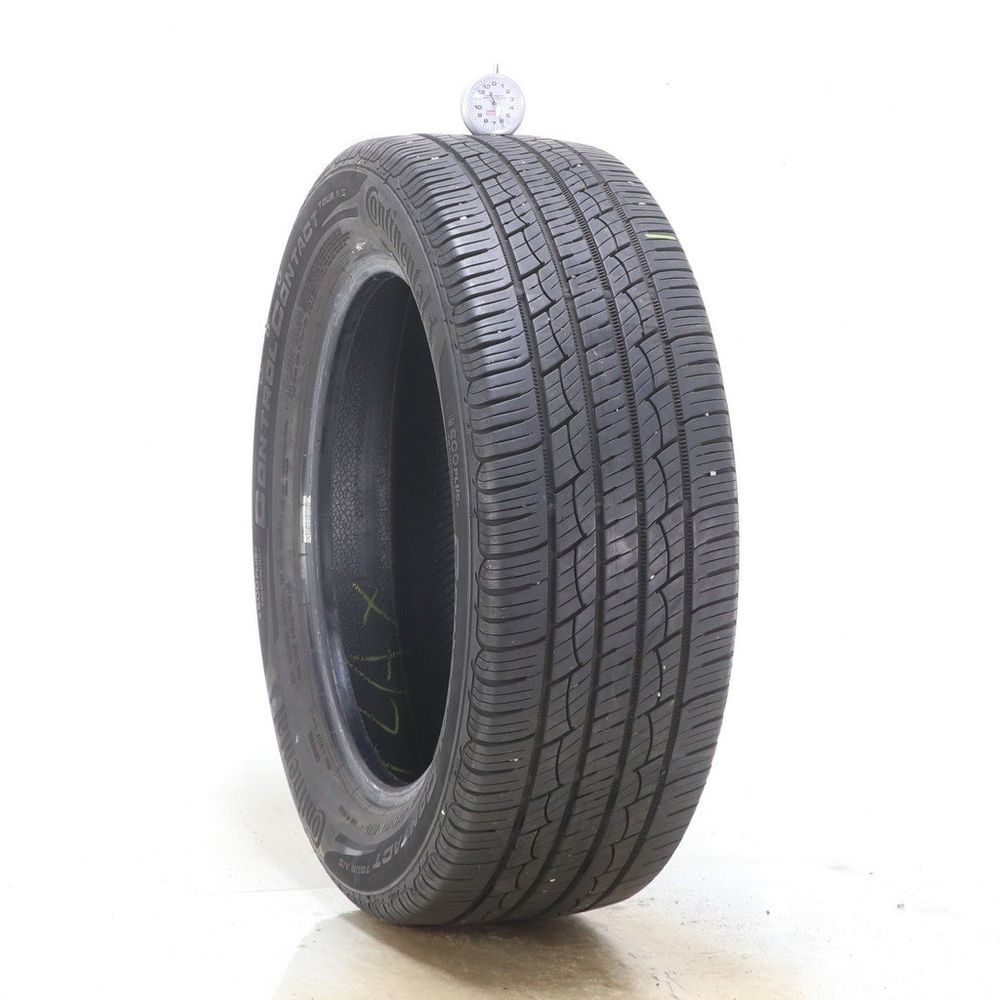 Set of (2) Used 205/55R16 Continental ControlContact Tour A/S 91T - 6-7.5/32 - Image 1