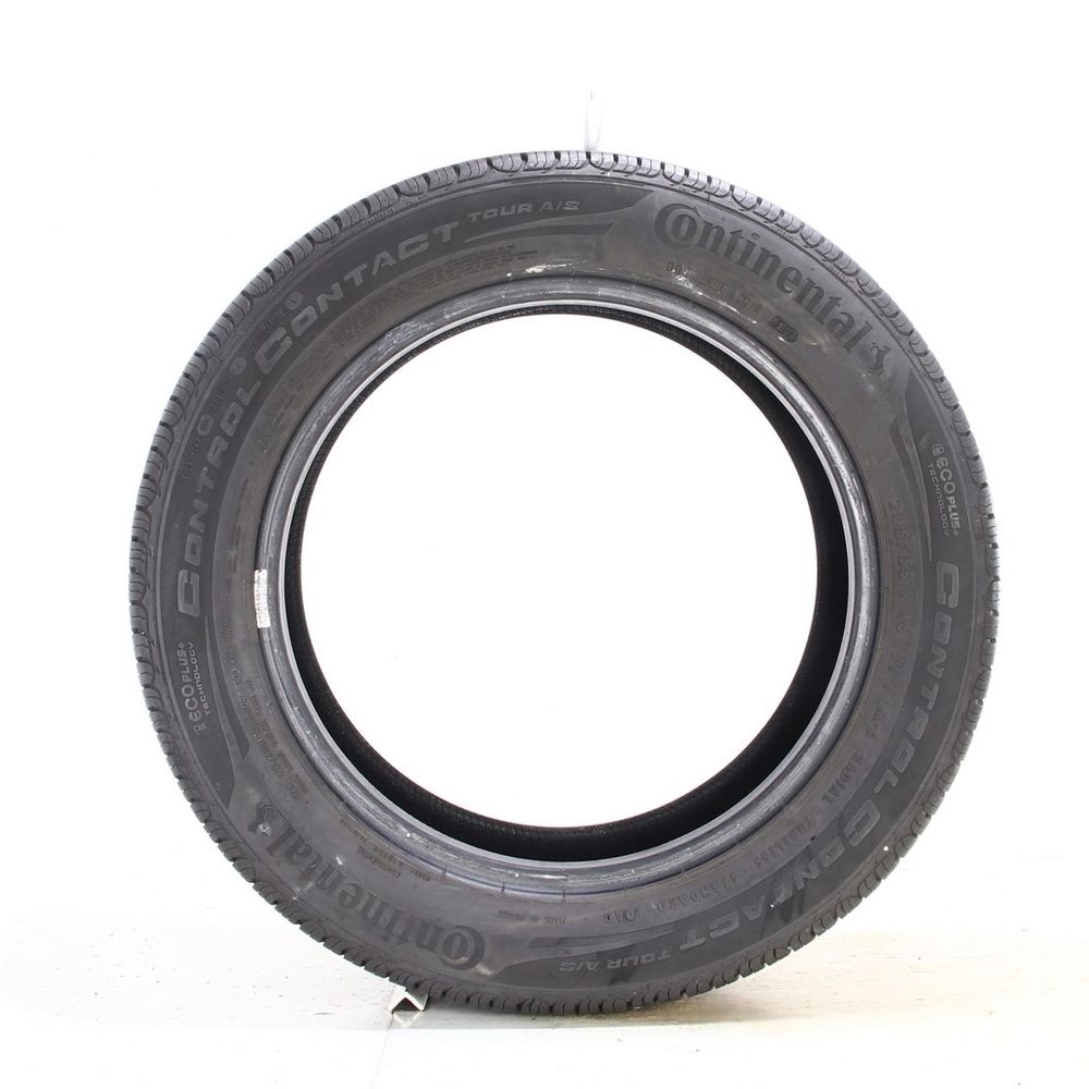 Set of (2) Used 205/55R16 Continental ControlContact Tour A/S 91T - 6-7.5/32 - Image 3