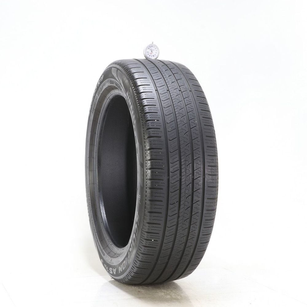Set of (2) Used 225/55R19 Pirelli Scorpion AS Plus 3 99V - 6/32 - Image 1