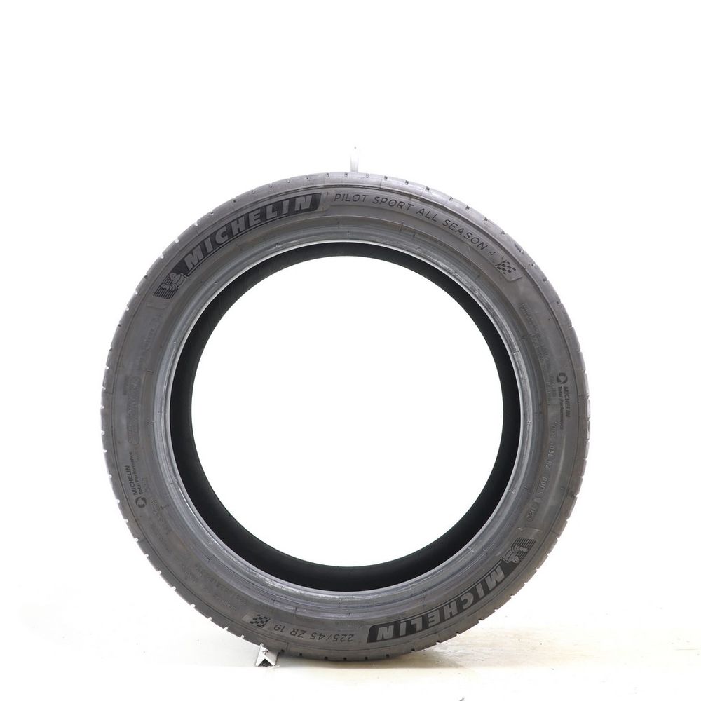 Set of (2) Used 225/45ZR19 Michelin Pilot Sport All Season 4 96Y - 7.5-9/32 - Image 3