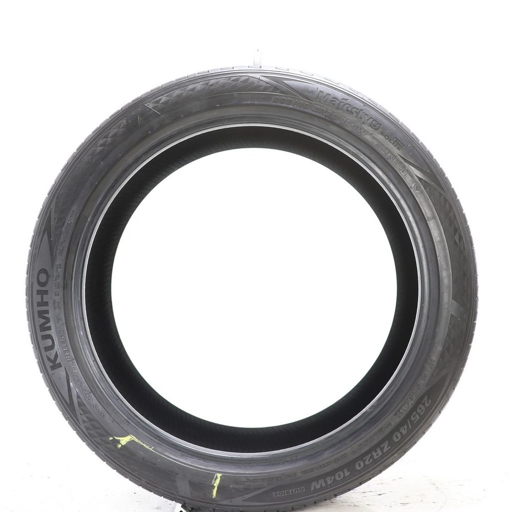 Used 265/40ZR20 Kumho Majesty 9 Solus TA91 104W - 7/32 - Image 3