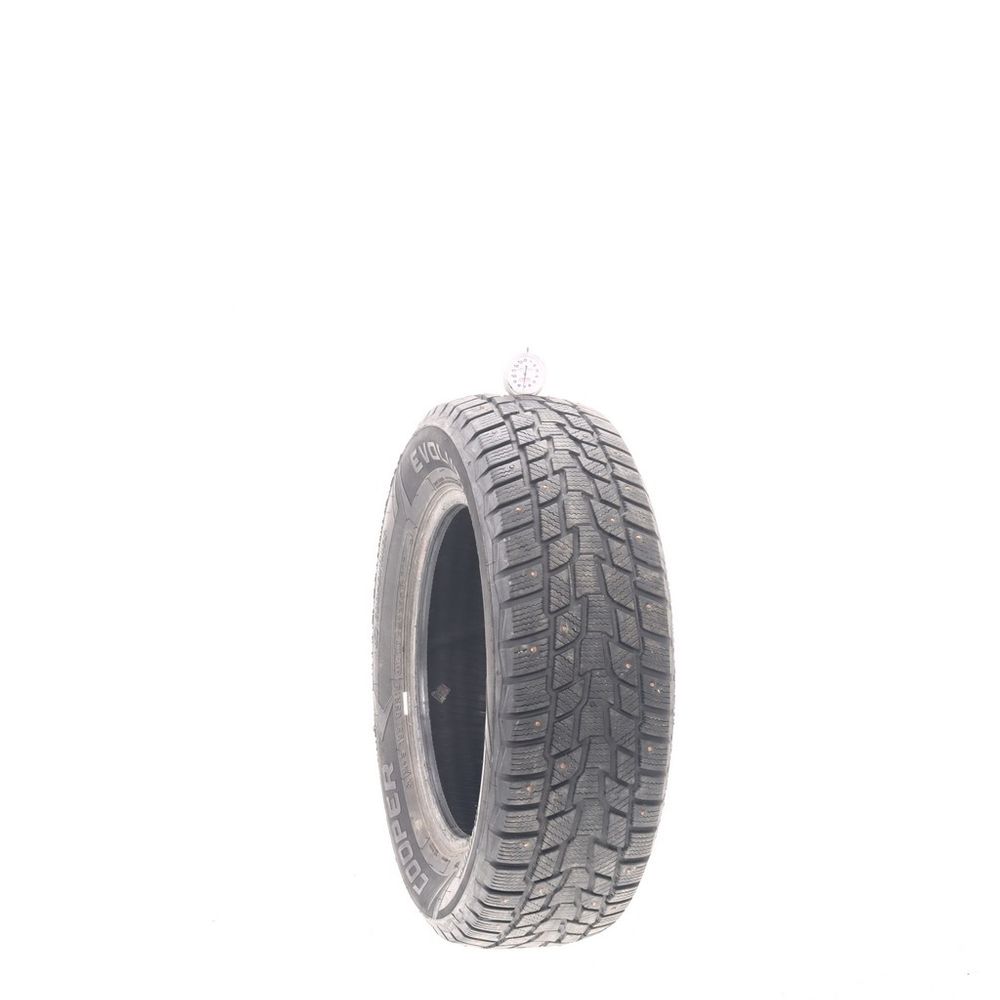 Set of (2) Used 195/65R15 Cooper Evolution Winter Studded 95T - 6.5-7/32 - Image 4