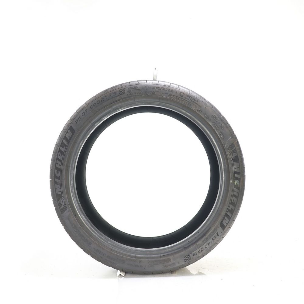 Set of (2) Used 245/40ZR19 Michelin Pilot Sport 4 S ZP 94Y - 5-5.5/32 - Image 3
