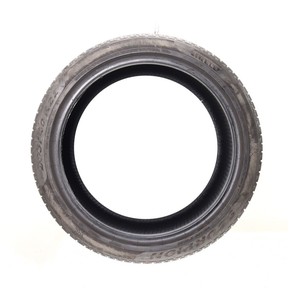 Used 285/40R22 Pirelli Scorpion Winter 110V - 6/32 - Image 3
