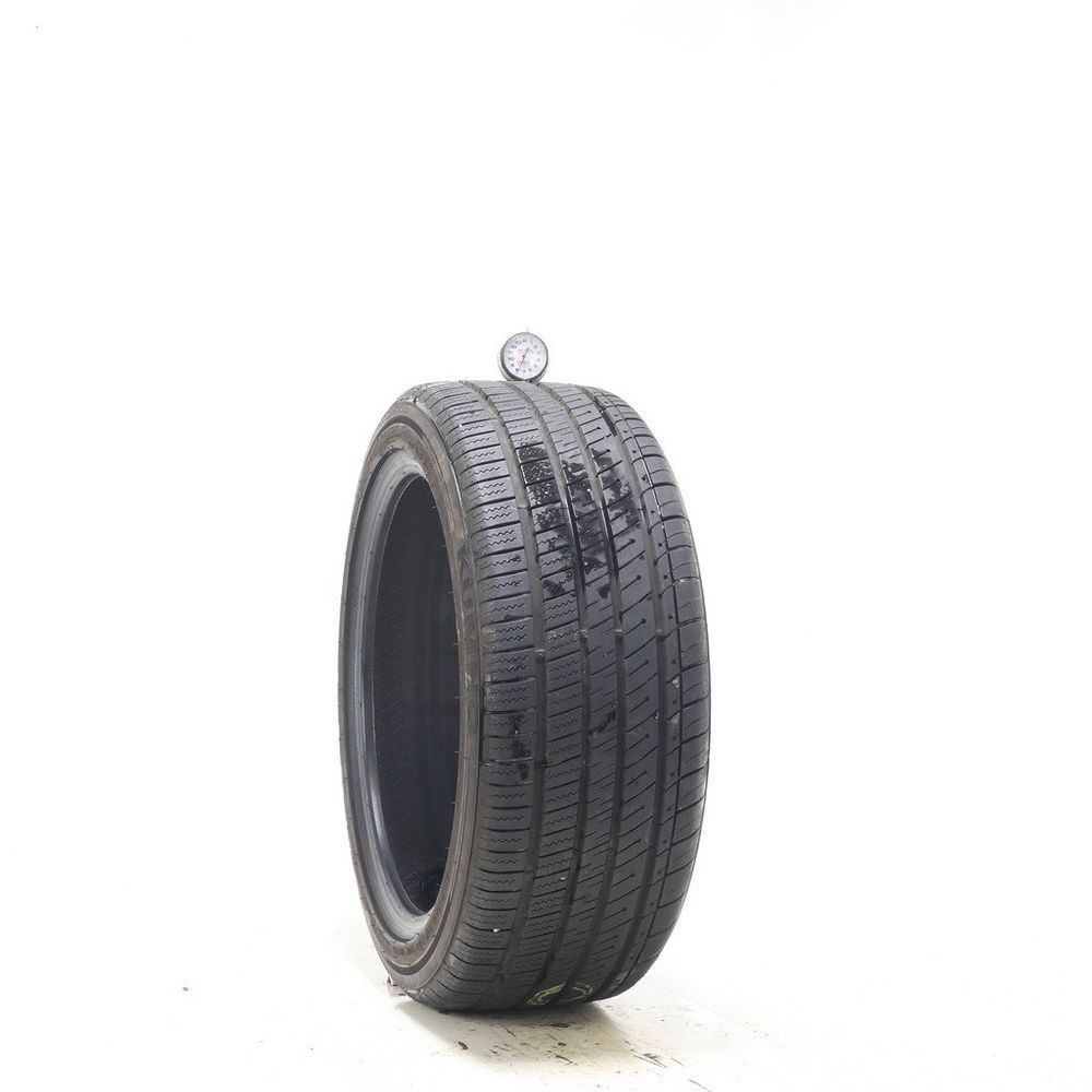 Set of (2) Used 215/45ZR17 Kumho Ecsta LX Platinum 91W - 7.5-8.5/32 - Image 1
