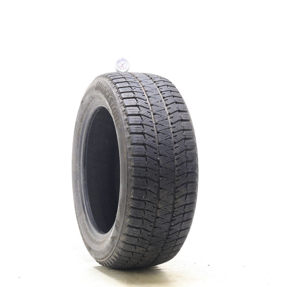 Used 225/55R17 Bridgestone Blizzak WS90 Studless 97H - 9/32 - Image 1