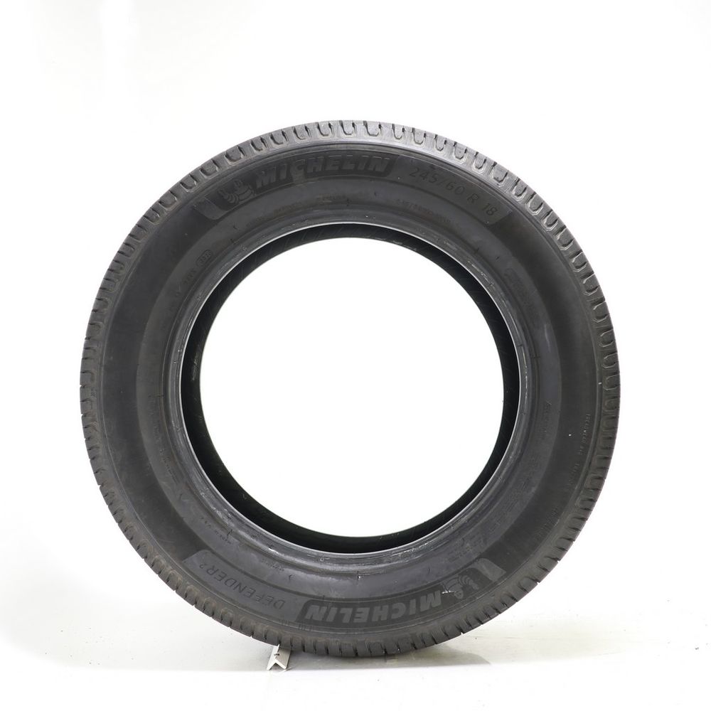Set of (2) Driven Once 245/60R18 Michelin Defender 2 105H - 10.5/32 - Image 3
