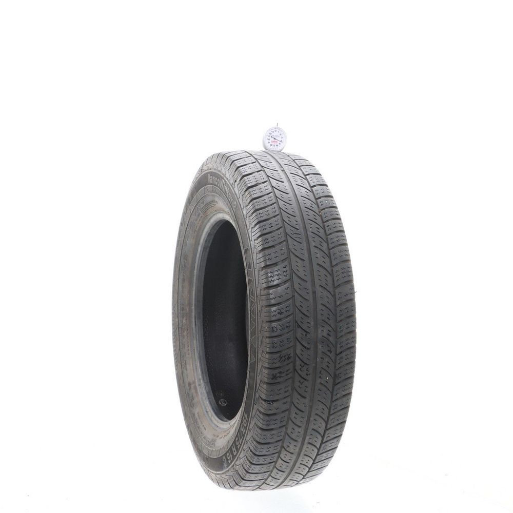 Set of (2) Used 195/75R16C Continental VancoWinter 2 110/108R - 4/32 - Image 1