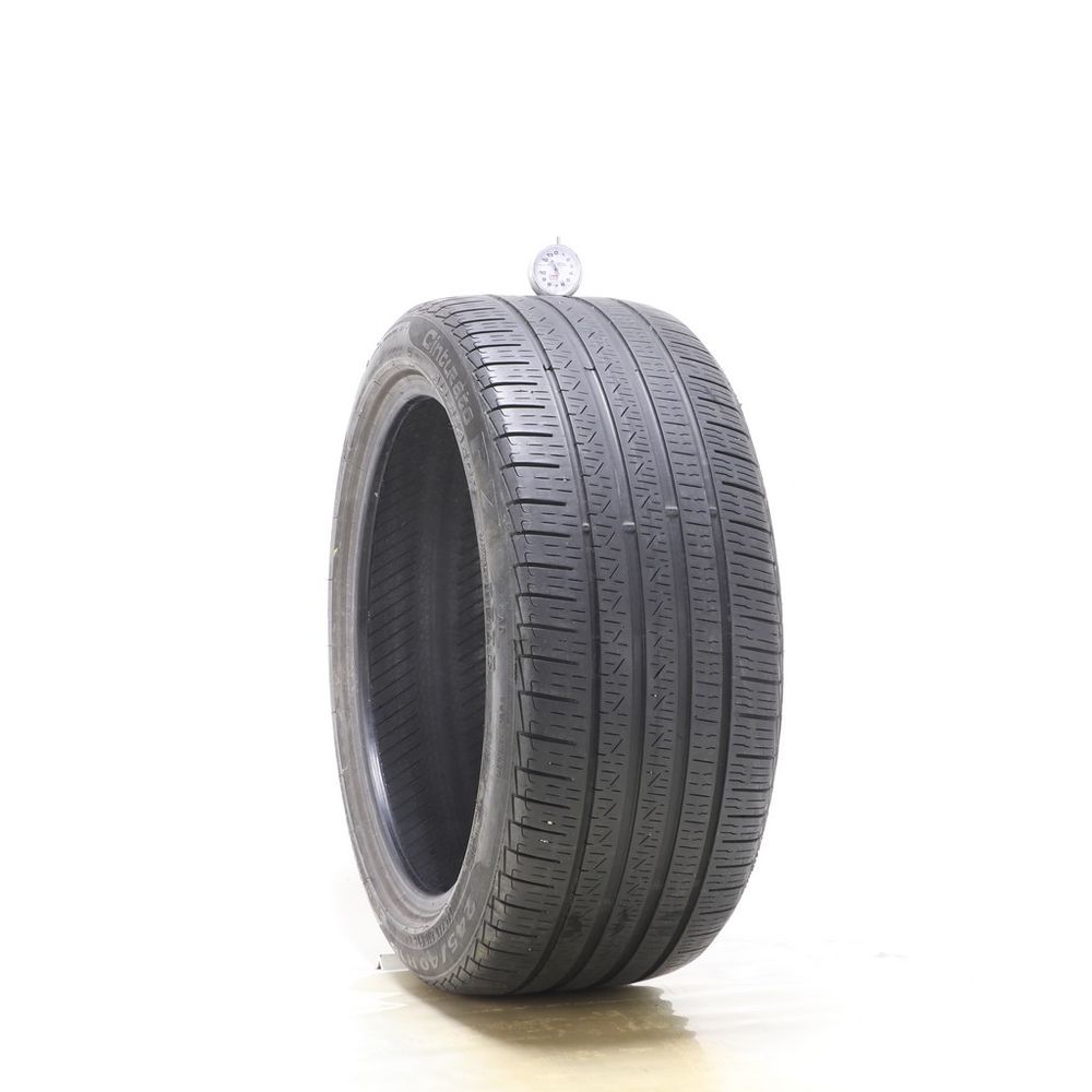 Set of (4) Used 245/40R18 Pirelli Cinturato P7 AO 97H - 5.5-7/32 - Image 1