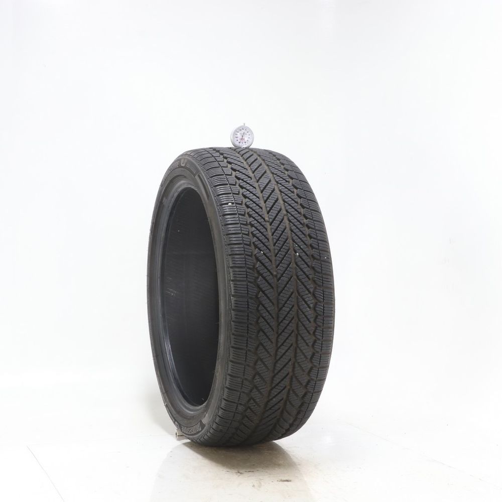 Set of (2) Used 235/40R19 Bridgestone WeatherPeak 96V - 7.5-8.5/32 - Image 1