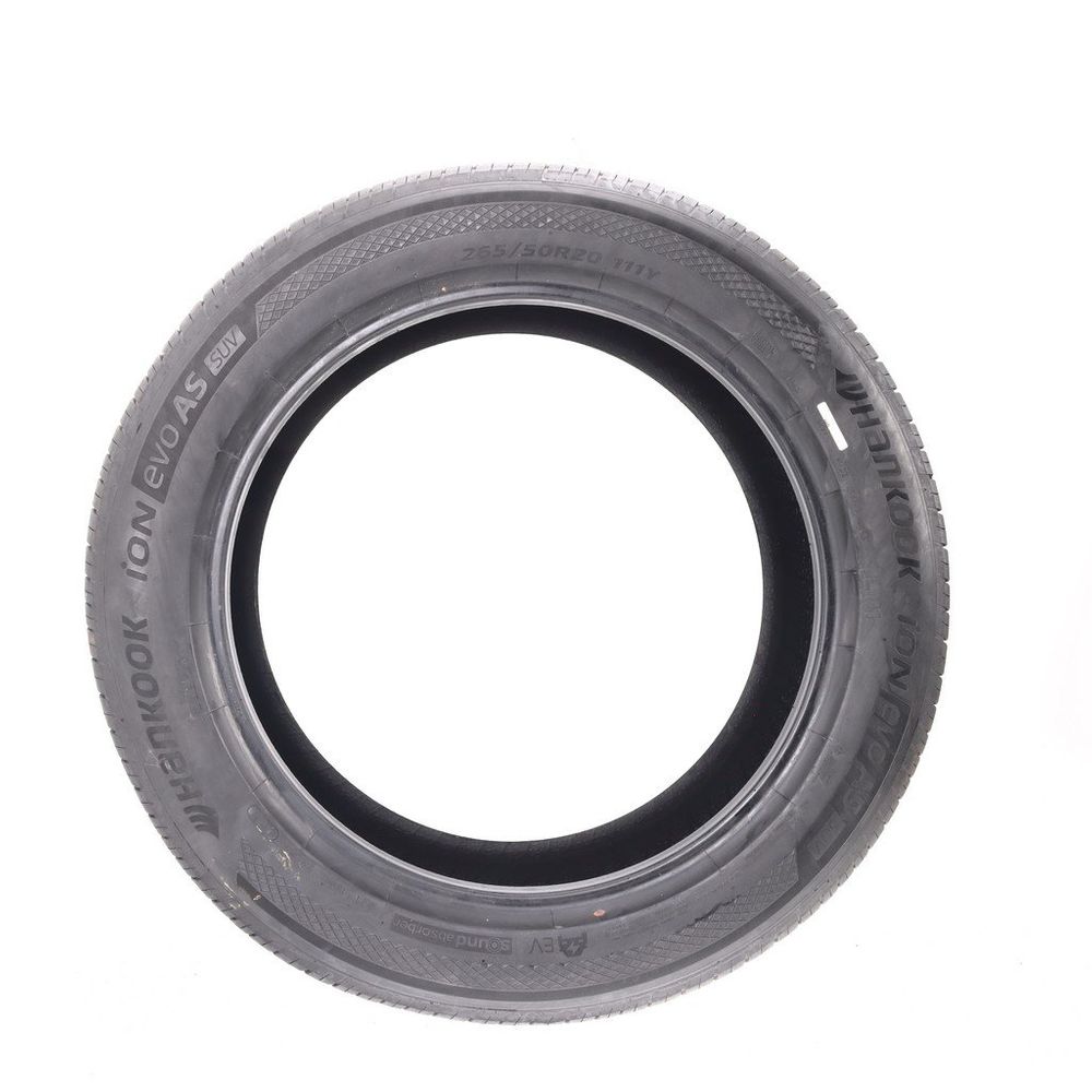 Set of (2) Used 265/50R20 Hankook iON evo AS SUV Sound Absorber EV LM1 111Y - 8-9/32 - Image 6