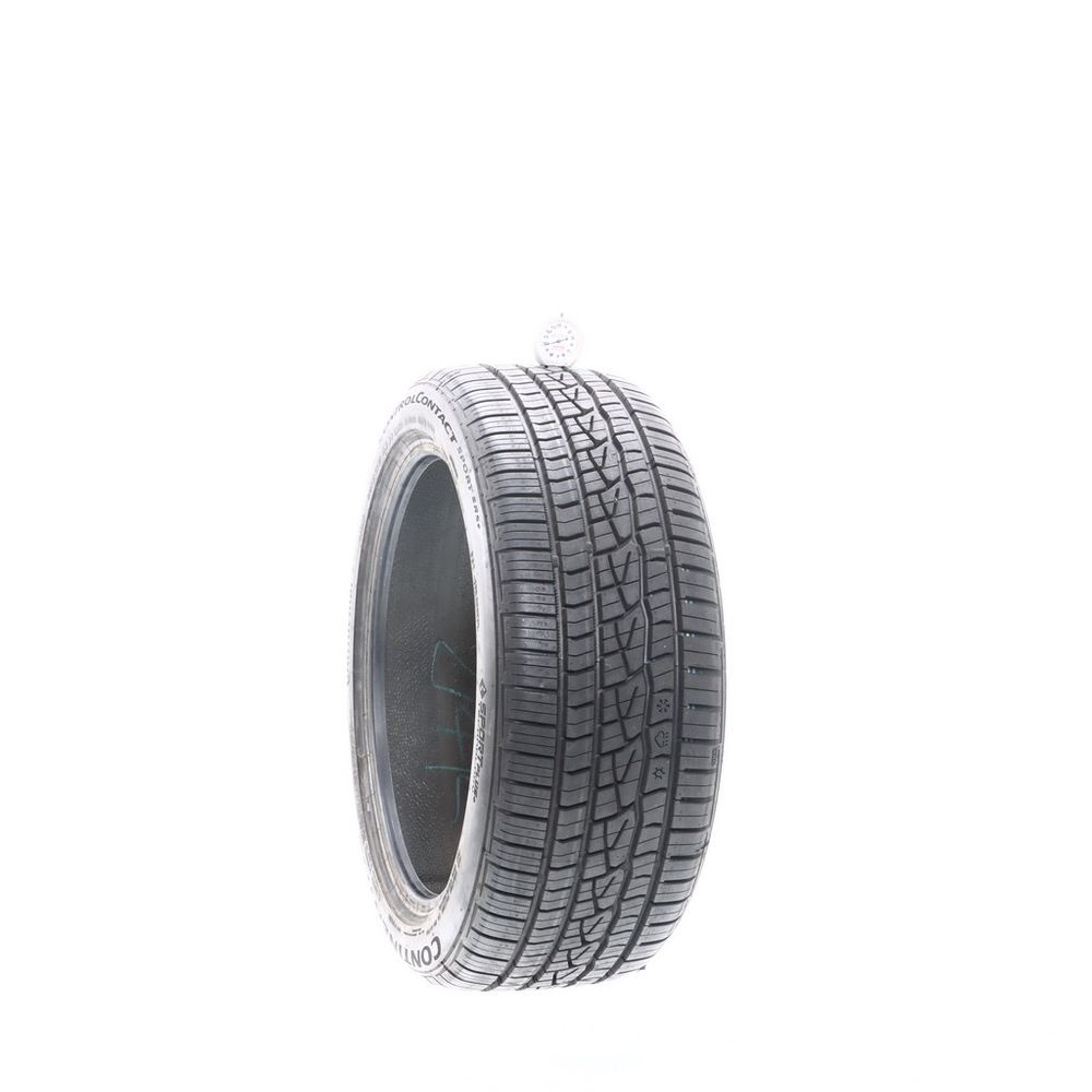 Set of (2) Used 215/45ZR17 Continental ControlContact Sport SRS Plus 91W - 9-9.5/32 - Image 4
