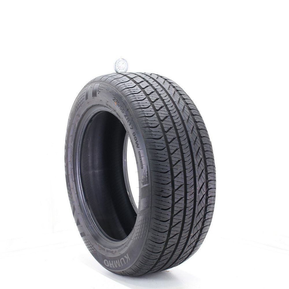 Set of (2) Used 235/55ZR17 Kumho Ecsta 4X II 99W - 8.5-9/32 - Image 1
