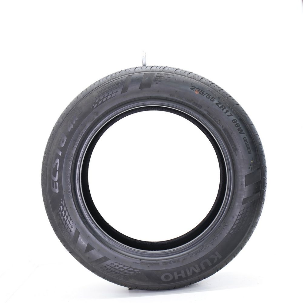 Set of (2) Used 235/55ZR17 Kumho Ecsta 4X II 99W - 8.5-9/32 - Image 3
