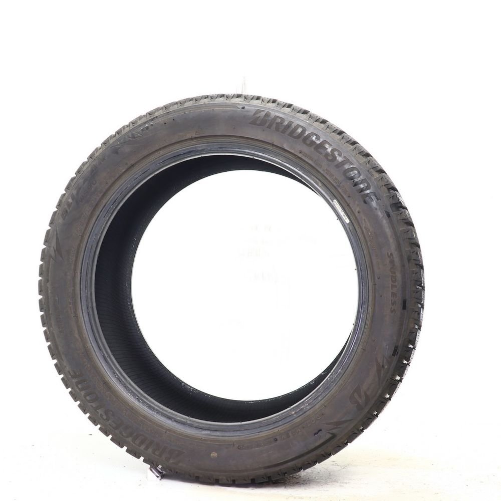 Set of (2) Used 235/50R18 Bridgestone Blizzak WS90 Studless 101H - 6-7/32 - Image 3