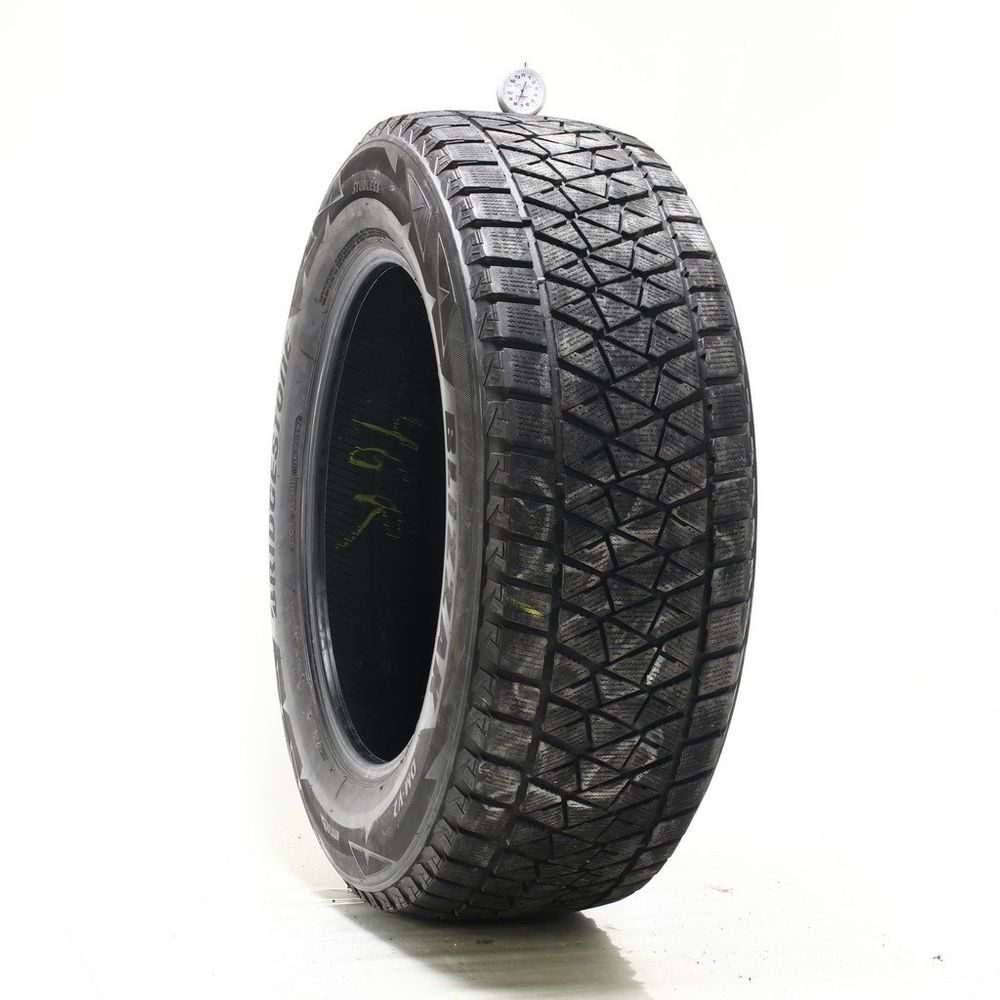 Set of (2) Used 275/60R20 Bridgestone Blizzak DM-V2 115R - 7.5/32 - Image 1