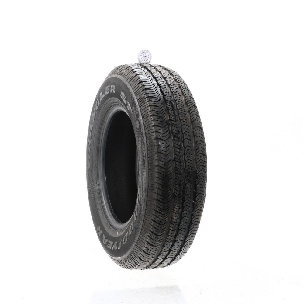Set of (2) Used 225/75R16 Goodyear Wrangler ST 104S - 10/32 - Image 1