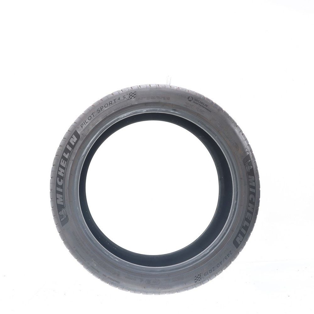 Set of (2) Used 245/40ZR19 Michelin Pilot Sport 4 S 98Y - 8/32 - Image 3