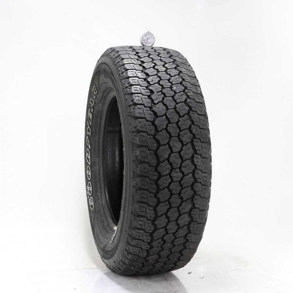 Set of (2) Used LT 275/65R18 Goodyear Wrangler All-Terrain Adventure Kevlar 113/110S C - 9.5-11/32 - Image 1