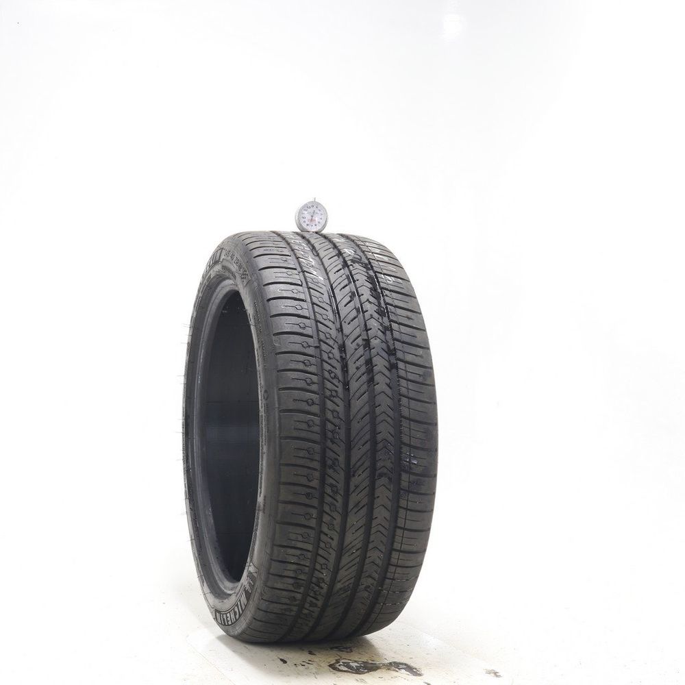Set of (2) Used 245/40ZR18 Michelin Pilot Sport All Season 4 ZP 93Y - 7.5-8/32 - Image 1