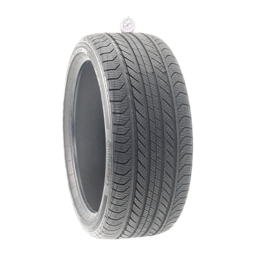 Set of (2) Used 255/35R19 Continental ProContact GX AO 96H - 9.5/32 - Image 1