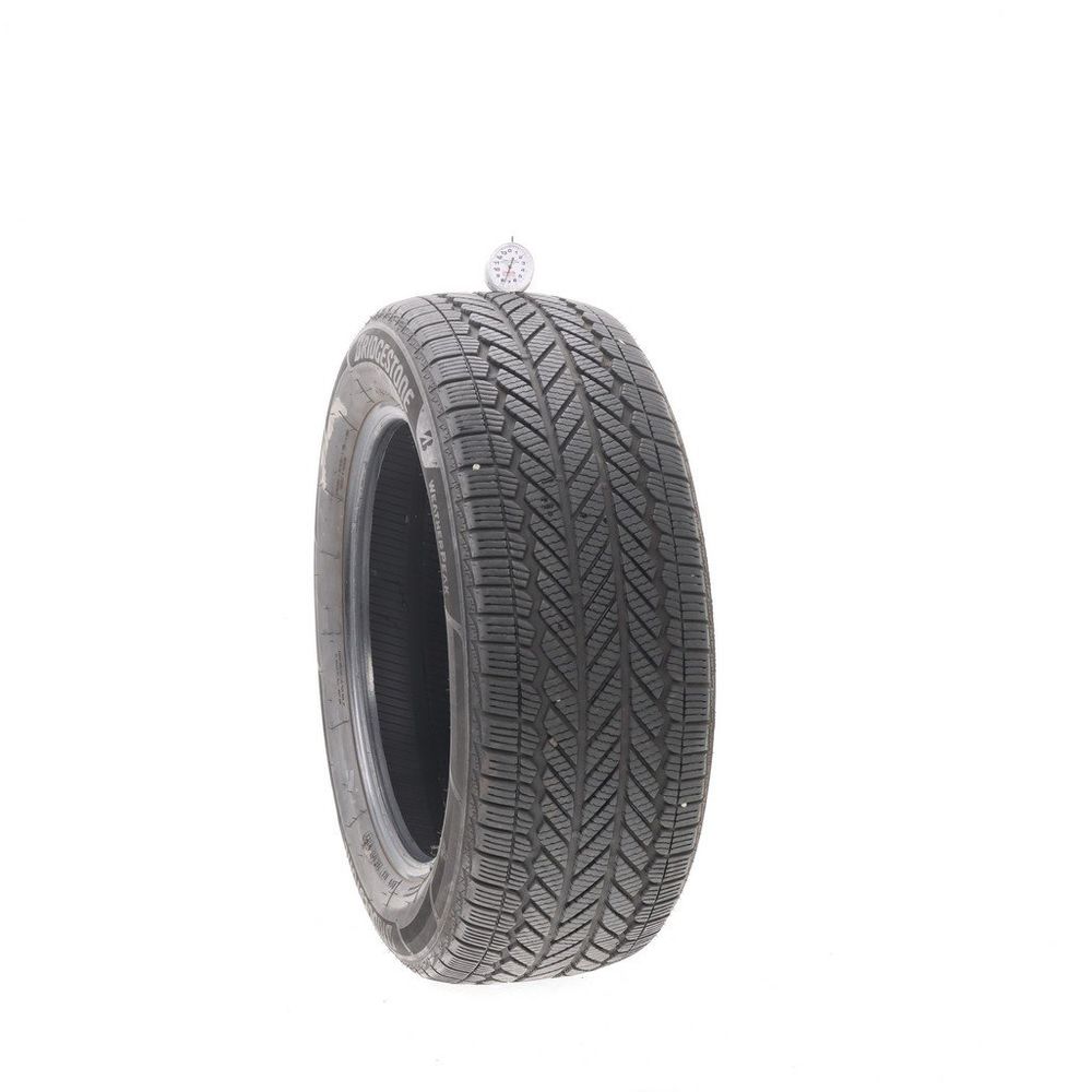 Set of (2) Used 235/55R17 Bridgestone WeatherPeak 99V - 6-7.5/32 - Image 4