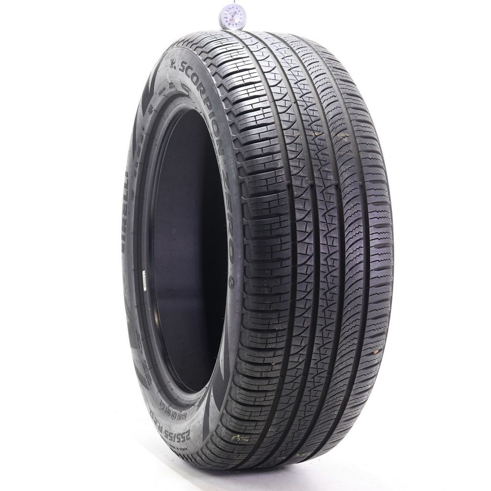 Set of (2) Used 255/55R20 Pirelli Scorpion Zero LR 110Y - 7-8/32 - Image 4