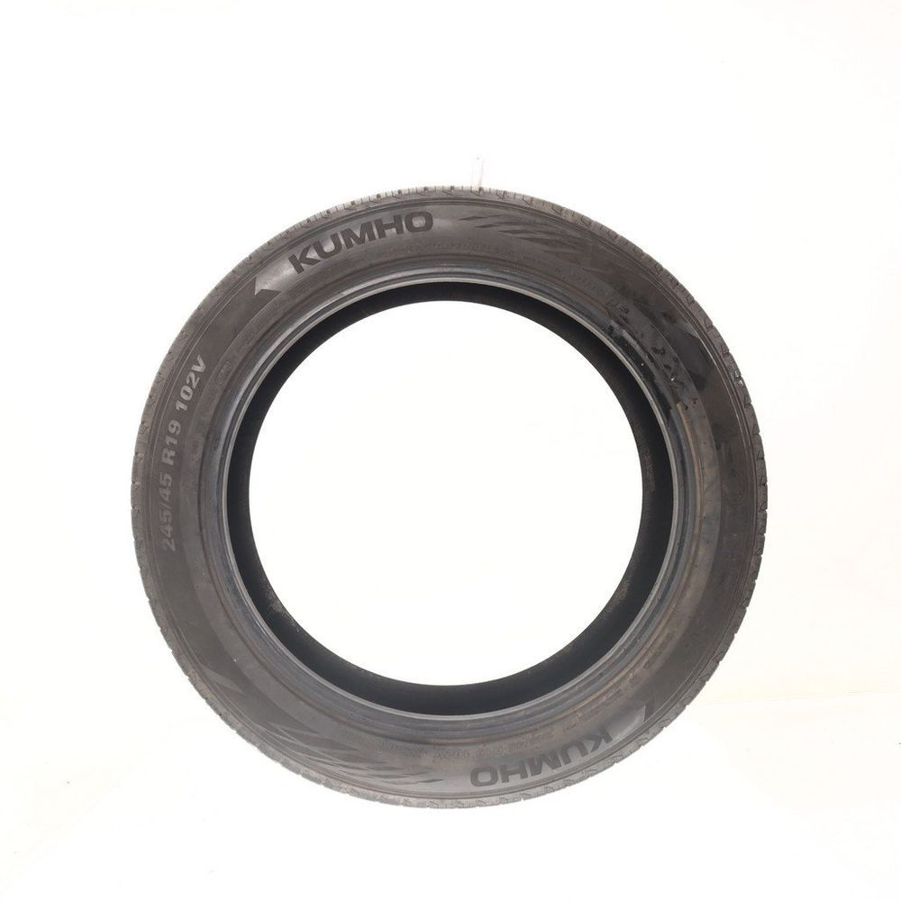 Set of (2) Used 245/45R19 Kumho Solus TA51a 102V - 8.5-9/32 - Image 3
