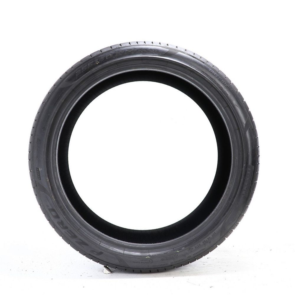 Set of (2) Driven Once 255/40R21 Pirelli P Zero PZ4 R01 PNCS 102Y - 9.5-10/32 - Image 3