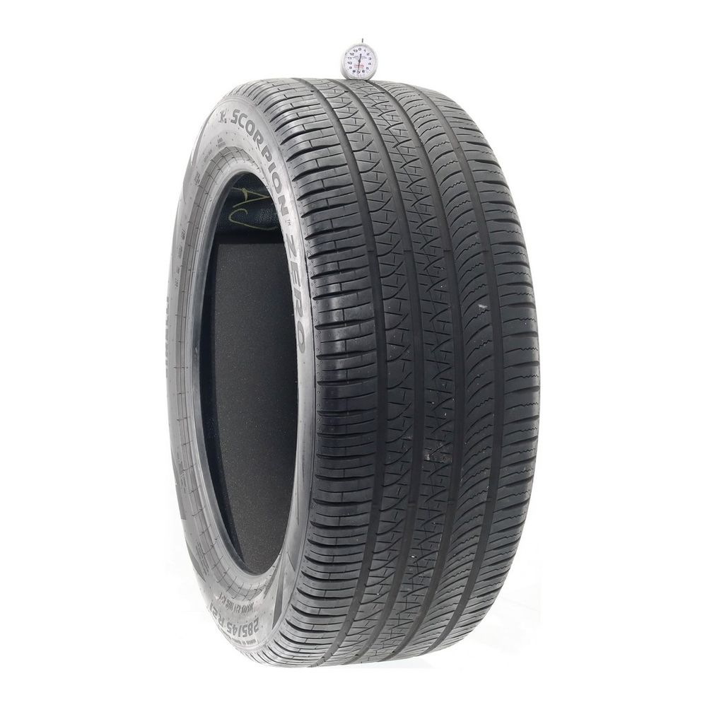 Set of (2) Used 285/45R21 Pirelli Scorpion Zero MO-S ELECT PNCS 113H - 6.5-7/32 - Image 4
