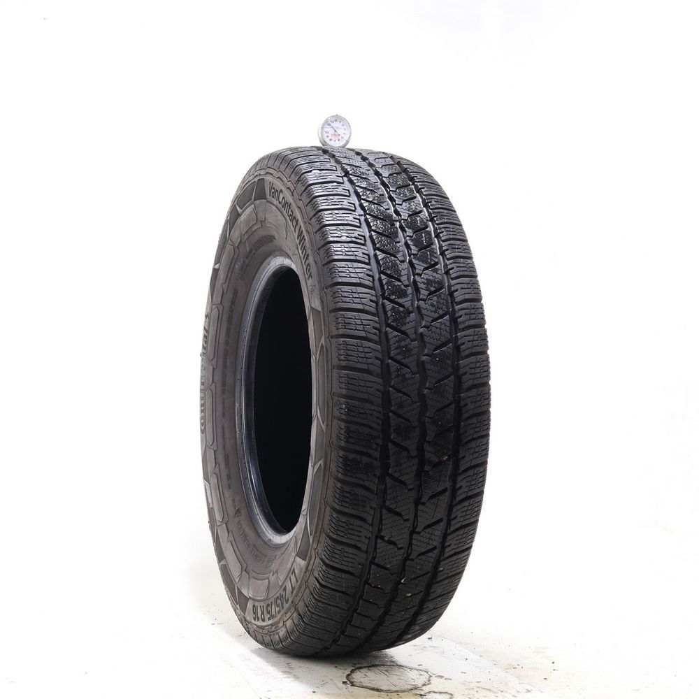 Used LT 245/75R16 Continental VanContact Winter 1N/A - 12/32 - Image 1