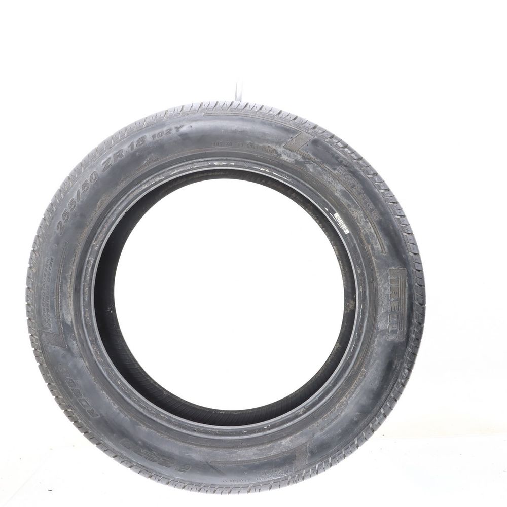 Used 255/50ZR18 Pirelli P Zero Rosso 102Y - 7/32 - Image 3