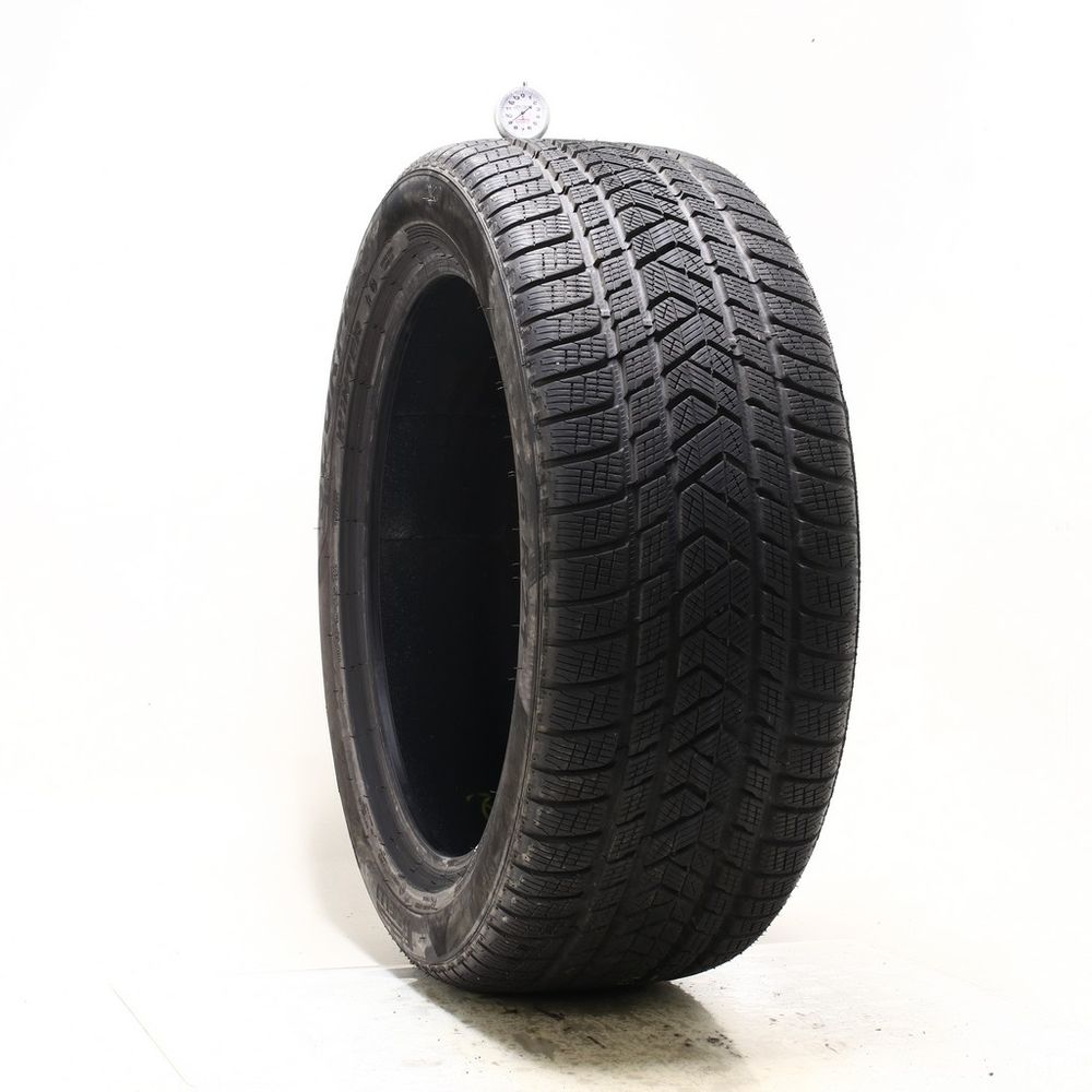 Set of (2) Used 285/45R21 Pirelli Scorpion Winter Run Flat 113V - 7.5-9/32 - Image 4