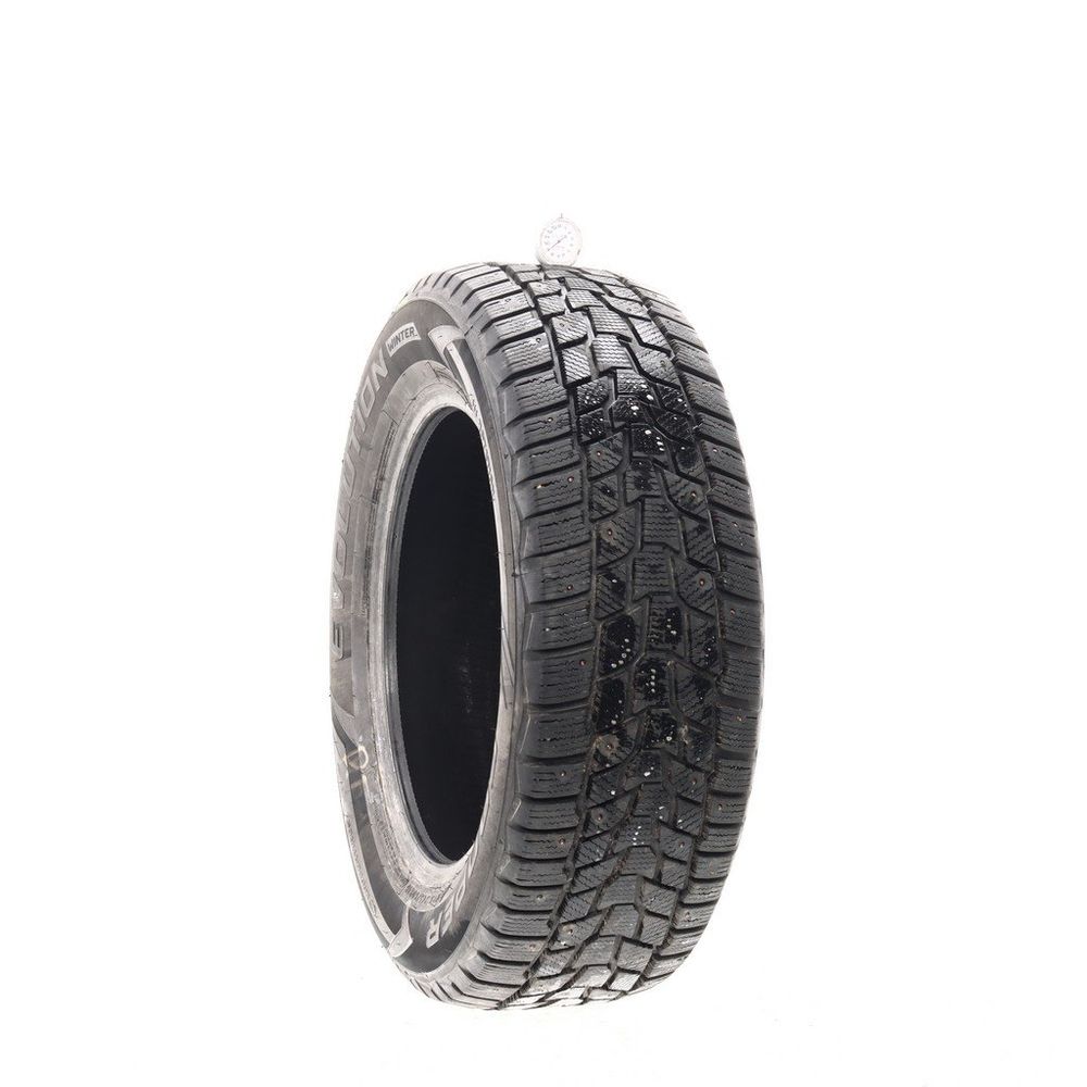 Set of (4) Used 245/60R18 Cooper Evolution Winter Studded 105T - 8.5-9/32 - Image 4
