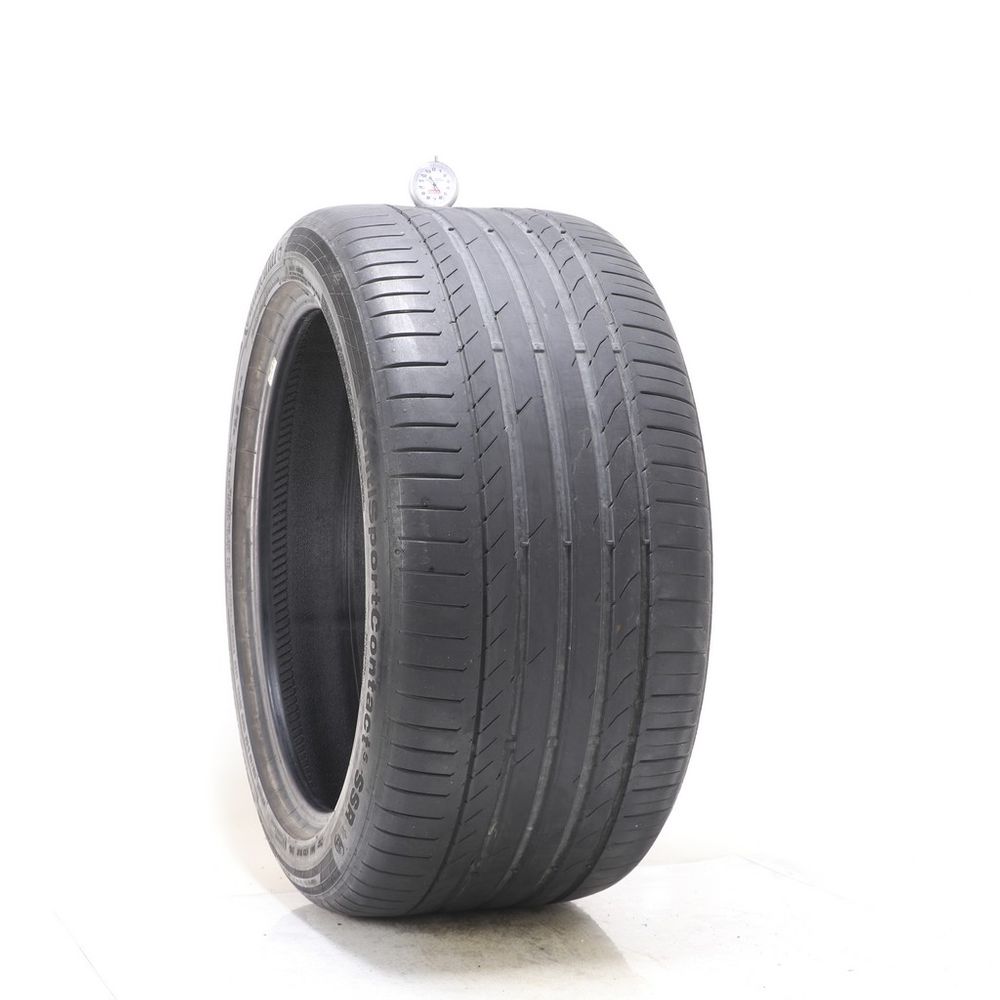 Set of (2) Used 315/35R20 Continental ContiSportContact 5 SSR SUV 110W - 5.5/32 - Image 1