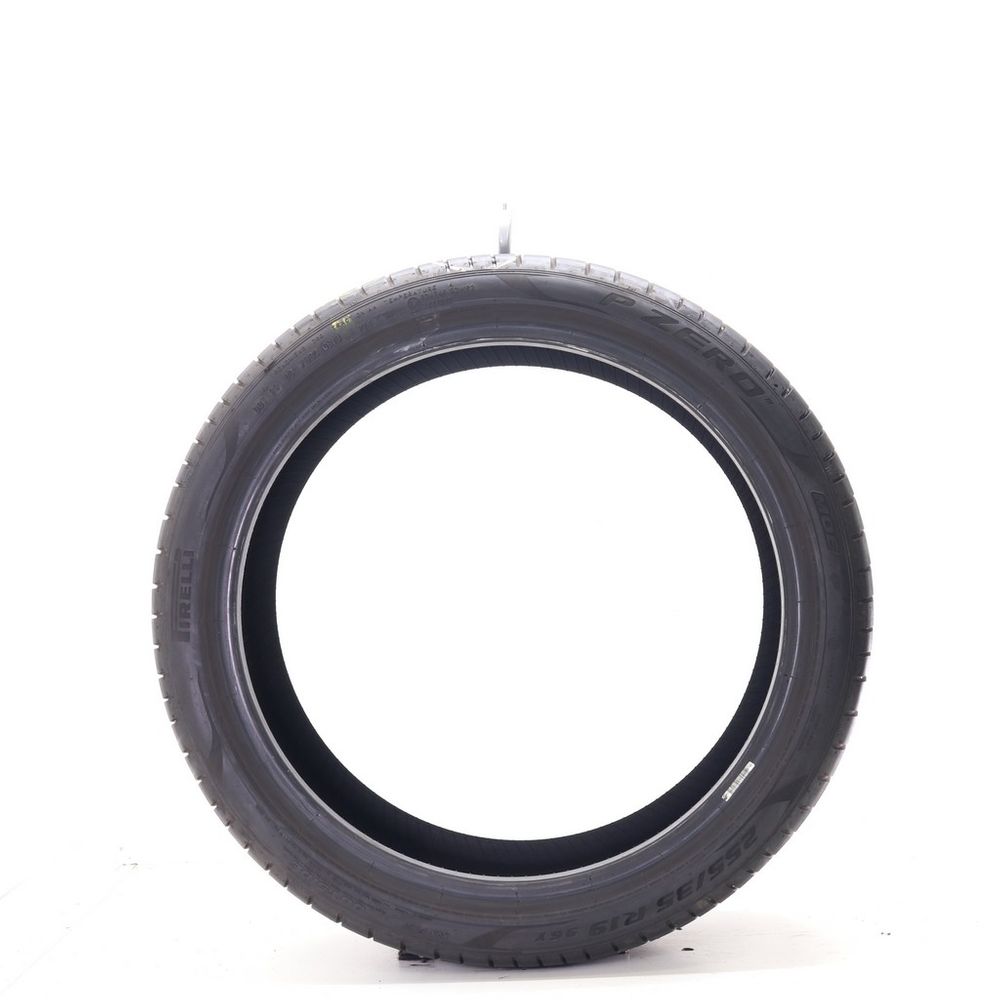 Set of (2) Used 255/35R19 Pirelli P Zero PZ4 MOE Run Flat 96Y - 5.5-7/32 - Image 3