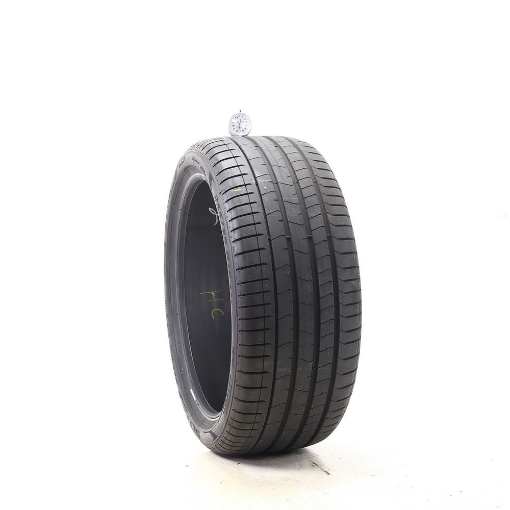 Set of (2) Used 255/35R19 Pirelli P Zero PZ4 MOE Run Flat 96Y - 5.5-7/32 - Image 4