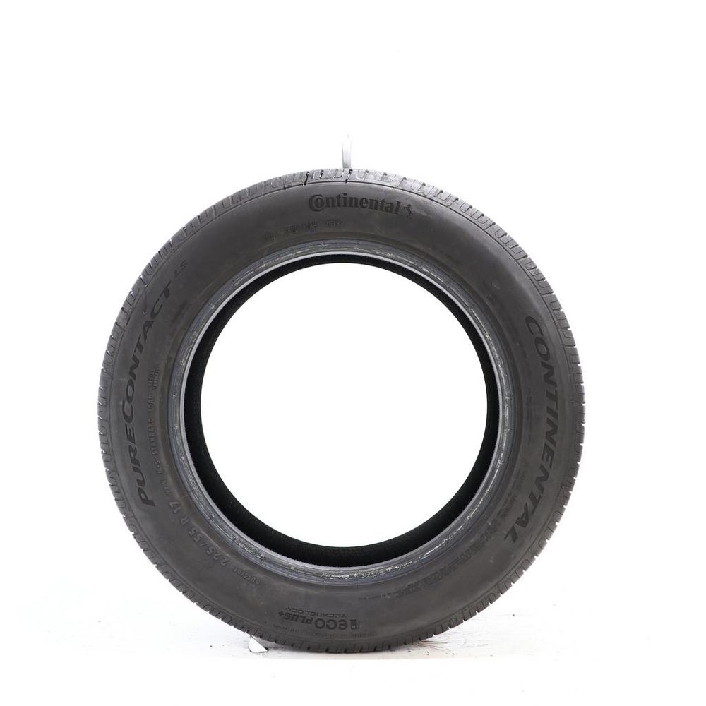 Set of (2) Used 225/55R17 Continental PureContact LS 97V - 7-8/32 - Image 3