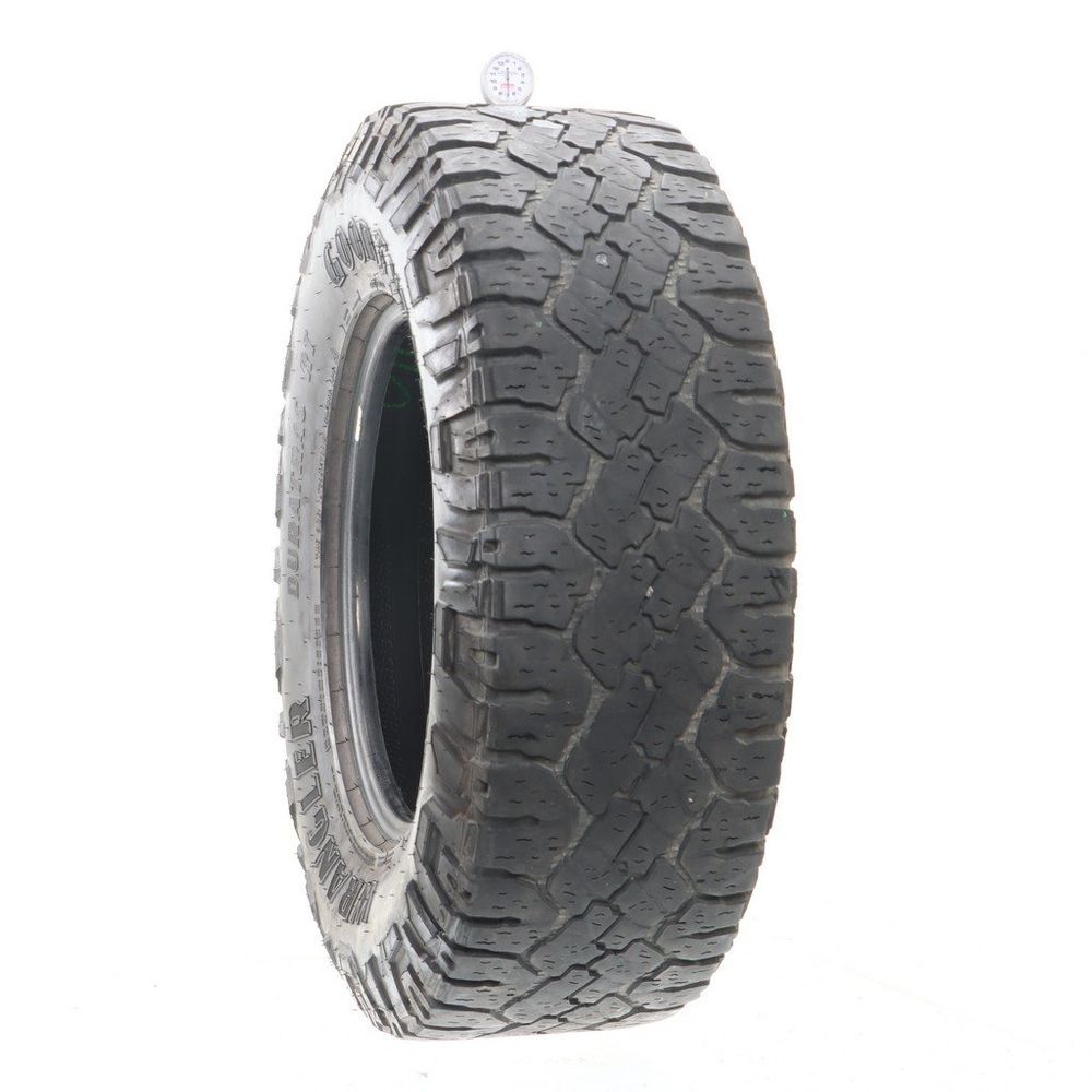 Set of (2) Used LT 295/70R18 Goodyear Wrangler Duratrac RT Kevlar 129/126Q E - 7-8/32 - Image 1