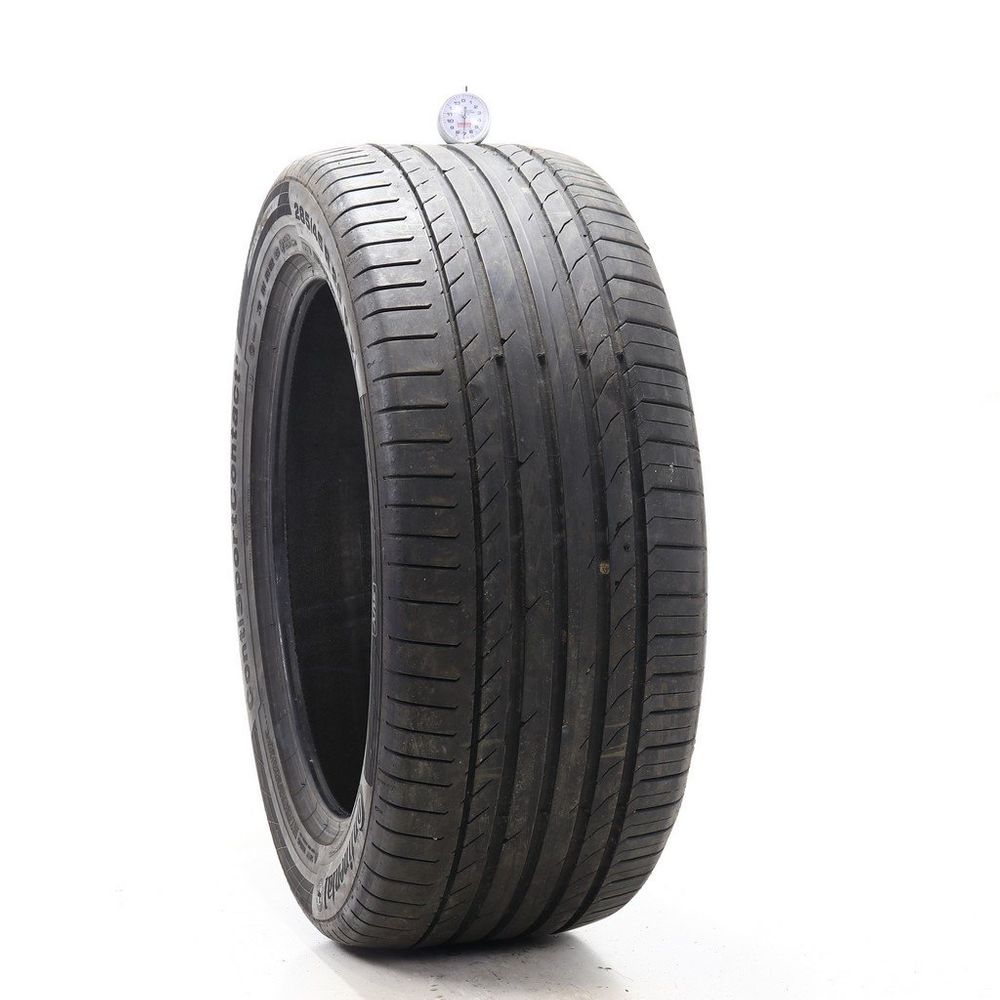 Used 285/45R20 Continental ContiSportContact 5 AO SUV 112Y - 7/32 - Image 1