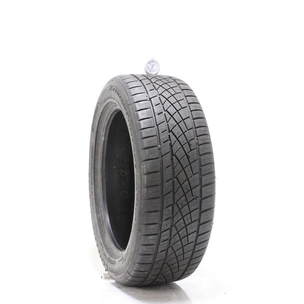 Set of (2) Used 235/50ZR18 Continental ExtremeContact DWS06 Plus 97W - 7.5-9/32 - Image 1
