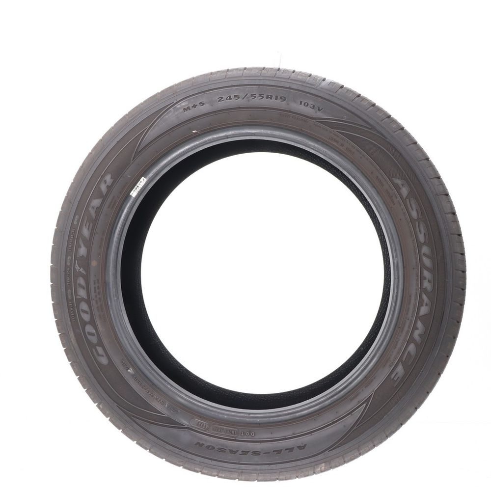 Set of (2) Used 245/55R19 Goodyear Assurance All-Season 103V - 8.5-9.5/32 - Image 3