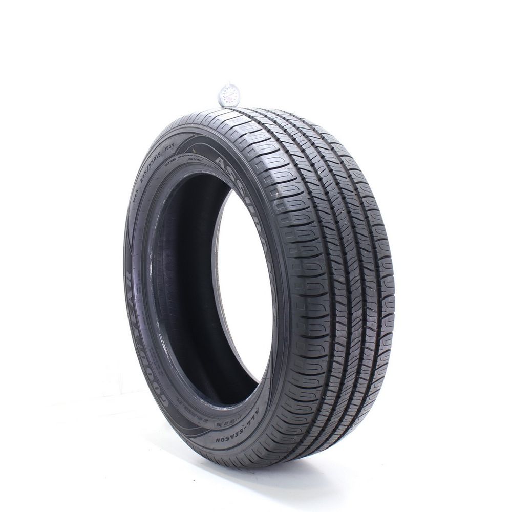 Set of (2) Used 245/55R19 Goodyear Assurance All-Season 103V - 8.5-9.5/32 - Image 4