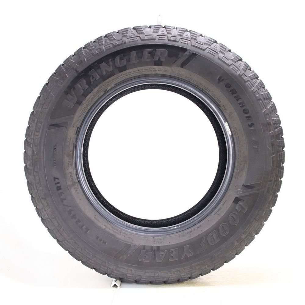 Set of (2) Used LT 245/75R17 Goodyear Wrangler Workhorse AT 121/118S E - 6.5-7.5/32 - Image 6