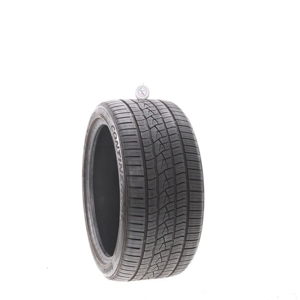 Set of (2) Used 265/35ZR18 Continental ControlContact Sport SRS Plus 97Y - 5.5-7/32 - Image 1