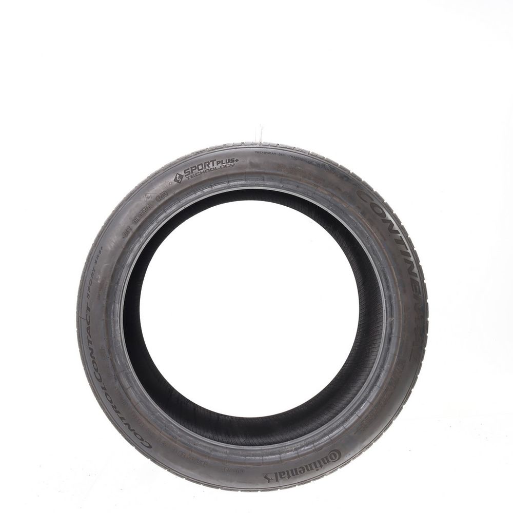 Set of (2) Used 265/35ZR18 Continental ControlContact Sport SRS Plus 97Y - 5.5-7/32 - Image 3