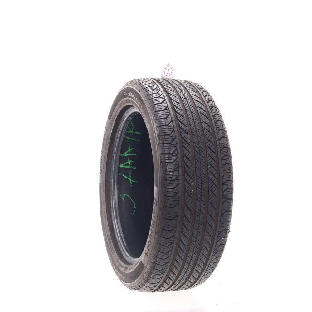 Set of (2) Used 235/50R19 Continental ProContact GX SSR MOE 99V - 7.5-8.5/32 - Image 1
